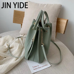Rivet Chain Shoulder Bag for Women
