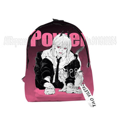 Chainsaw Man Mini School Bag Waterproof Backpack 3D Print Travel Pochita