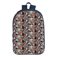 Charli Damelio Double-layer Backpack 16 Inches Unisex Mochila