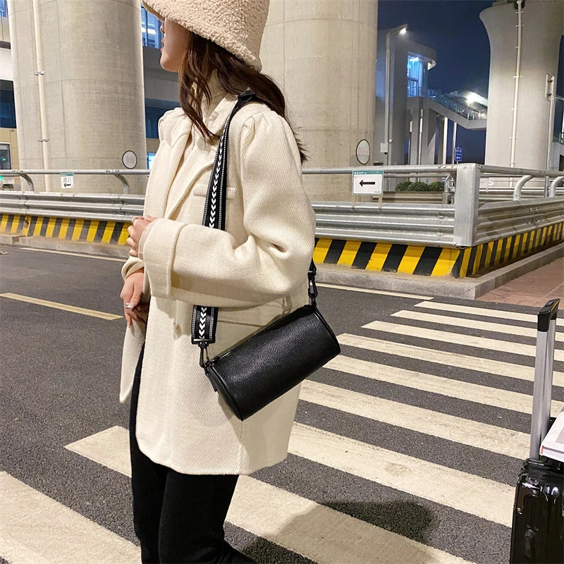 Leather Handbags Shoulder Ladies Crossbody Bags