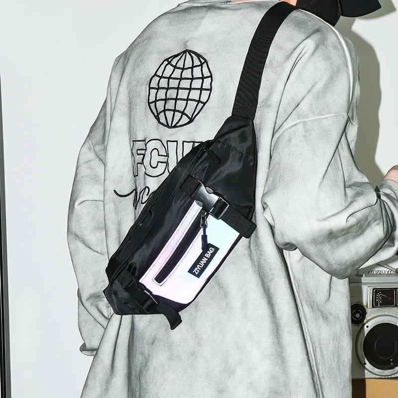 Chest Bag Couple Small Shoulder Bag Personality Boy Messenger Bag