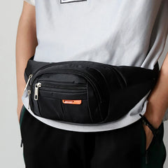 Nylon Waist Bag Colorful Bum Bag Travel Purse Phone Pouch Hip Bag