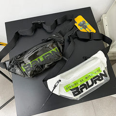 Transparent Chest Bag Waterproof Shoulder Messenger Bag
