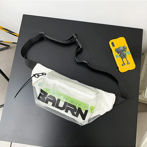 Transparent Chest Bag Waterproof Shoulder Messenger Bag