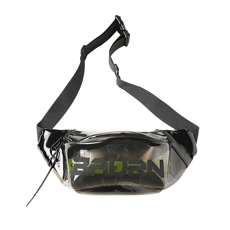 Transparent Chest Bag Waterproof Shoulder Messenger Bag
