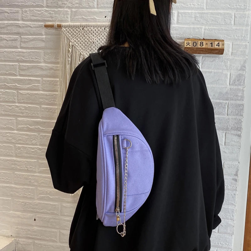 Women's Chest Bag Fanny Pack Belt Sling Handbag Waist Shoulder Pouch