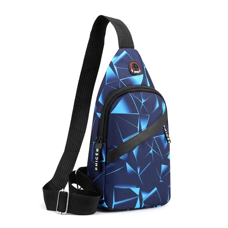 Chest Messenger Bag Oxford Cloth Backbag Outdoor Sports Shoulder Bags