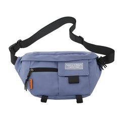 Street Waist Bag Unisex Outdoor Sports Fanny Pack Shoulder Bag Nylon Belt Bags