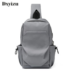 Chest Sling Pack Satchel Shoulder Bag Waterproof