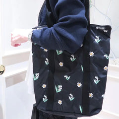 Chesty Leisure Women Nylon Shoulder Handbag Abstract Daily Tote