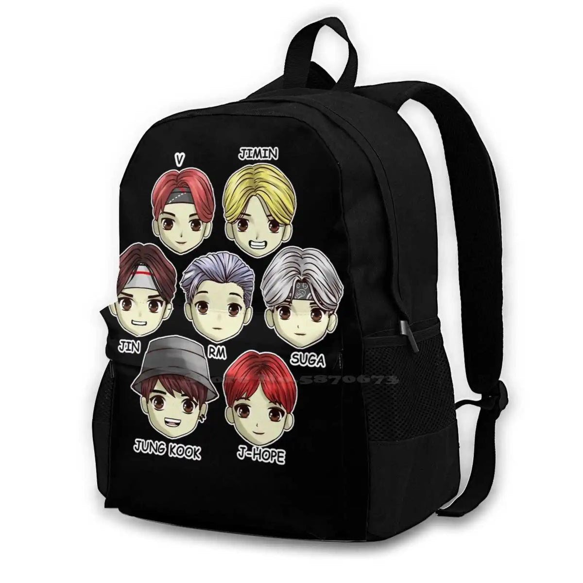 Chibi Army Backpack - Cute Chibi Version Bags