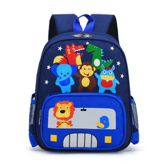 Kids Cartoons Lion Backpack Lightweight School Bag Boys Girls Animal Bolsas