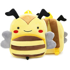Kids Cartoon Animal Backpack Plush School Bag Boys and Girls