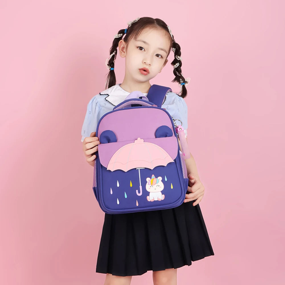 Kids Backpack Oxford Large Capacity Book Bag Shoulder Bags