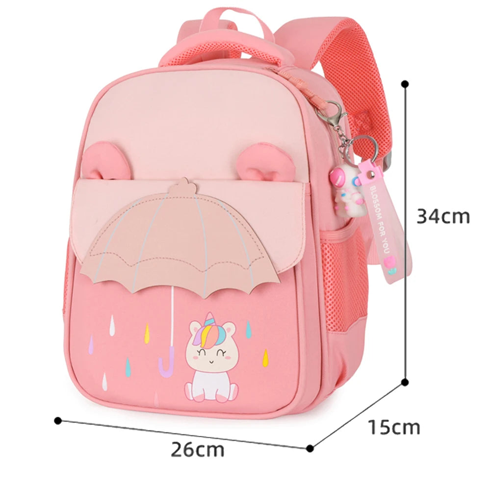 Kids Backpack Oxford Large Capacity Book Bag Shoulder Bags