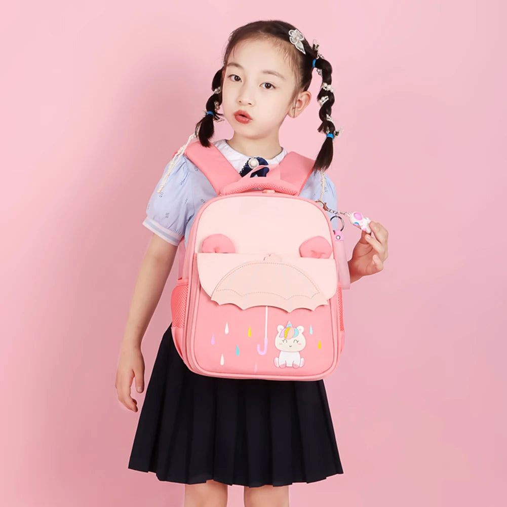 Kids Backpack Oxford Large Capacity Book Bag Shoulder Bags