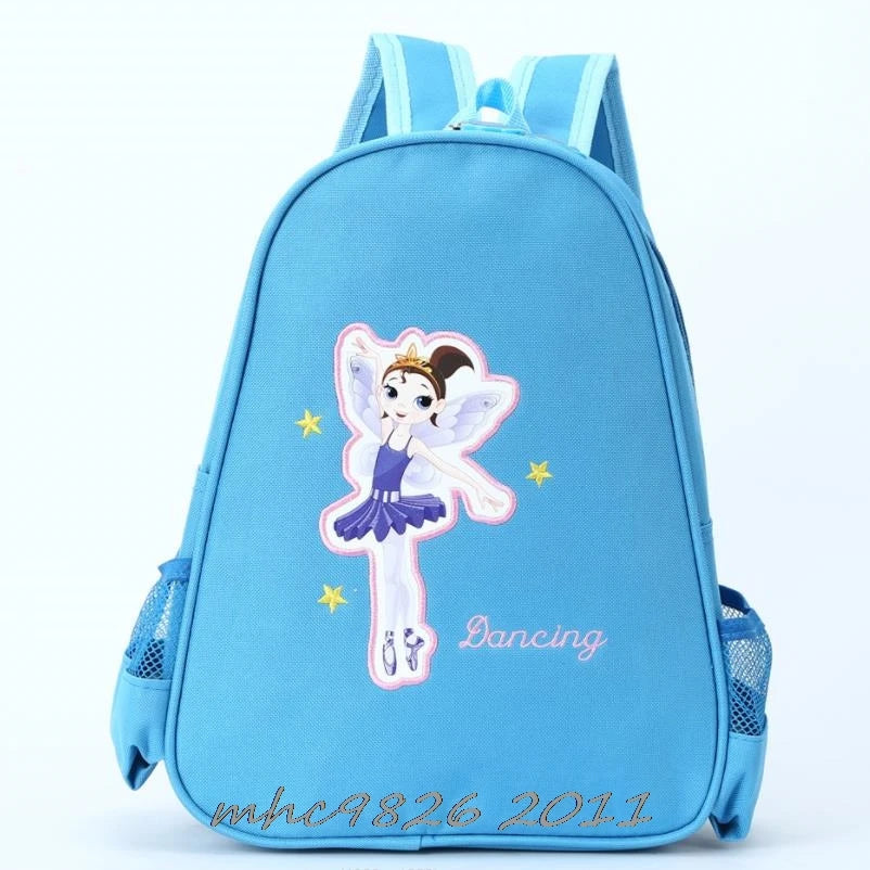 Girls Princess Dance Backpack Bag Shoulder Dance Latin Ballet Gym Schoolbag