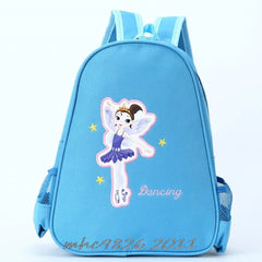 Girls Princess Dance Backpack Bag Shoulder Dance Latin Ballet Gym Schoolbag