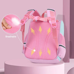 Kids Astronaut Printing Backpack School Bag for Boys and Girls