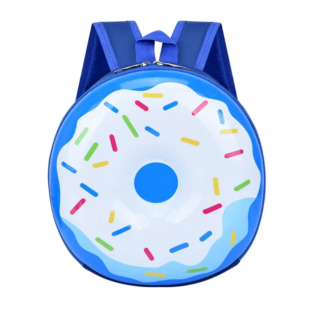 Kids Donut Rainbow Backpack Kindergarten School Book Bag Cartoon Casual Students