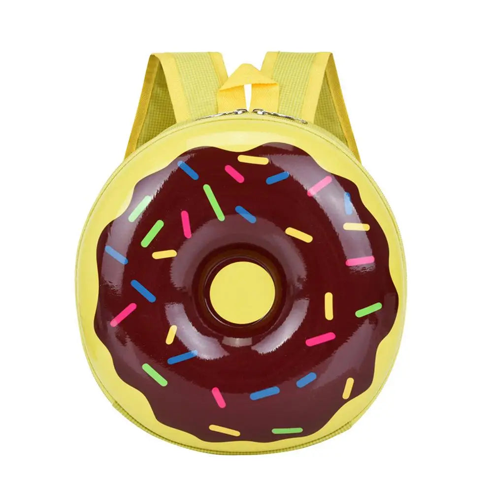 Kids Donut Rainbow Backpack Kindergarten School Book Bag Cartoon Casual Students