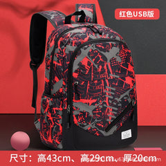 Children Orthopedic School Bag for Boys and Girls, Waterproof Book Bag