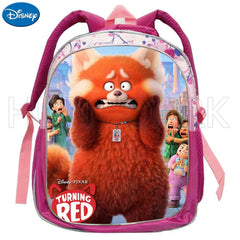 Kids School Bag Red Backpack 12inch Pattern Girl Gift Mochila Bolsas