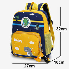 Dinosaur Print Backpack for Kids, Boys Girls School Bag