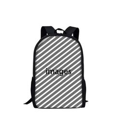 3D Pet Spaniel Dog Printing Kids Backpacks School Bag