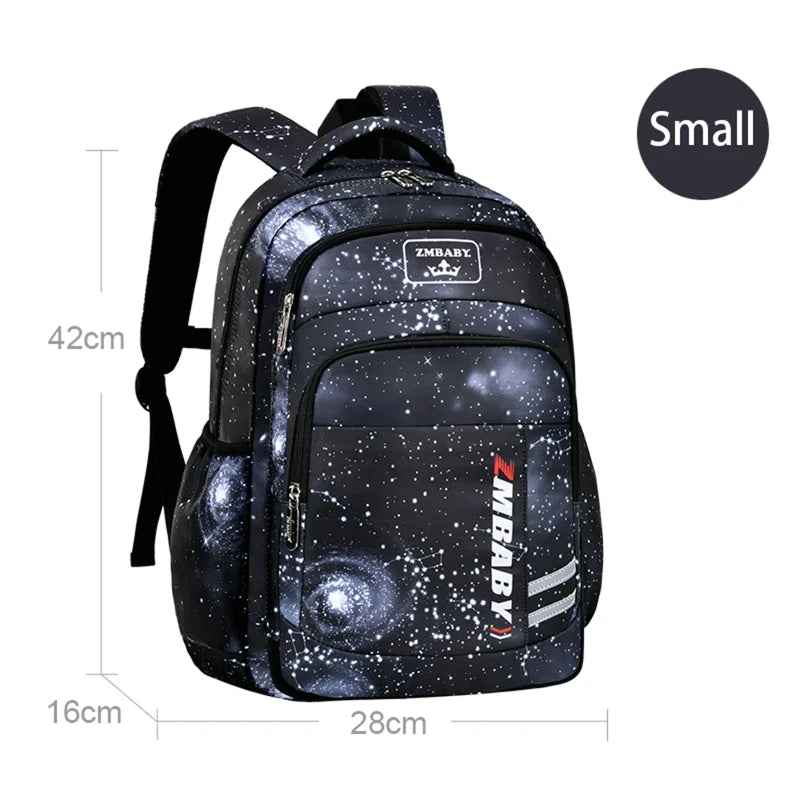 Waterproof Boy School Backpack for Kids Primary School Student