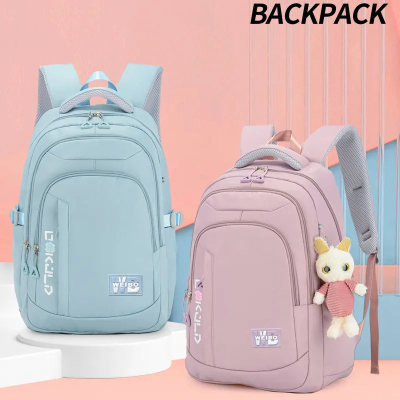 Waterproof School Backpack for Girls Kids Satchel
