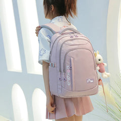 Waterproof School Backpack for Girls Kids Satchel