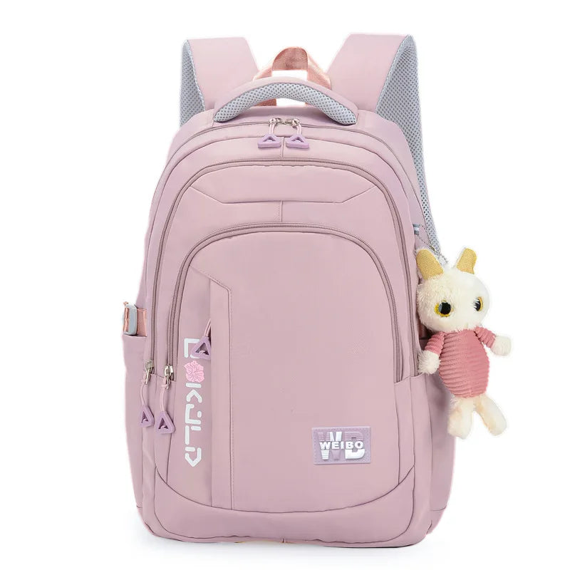 Waterproof School Backpack for Girls Kids Satchel