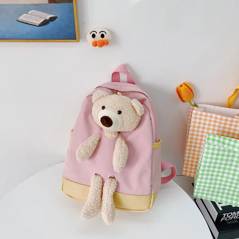 Kids Backpack Kindergarten School Bags Bear Bags