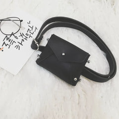 Kids Mini Square Bag Rivet Pouch Waist Packs