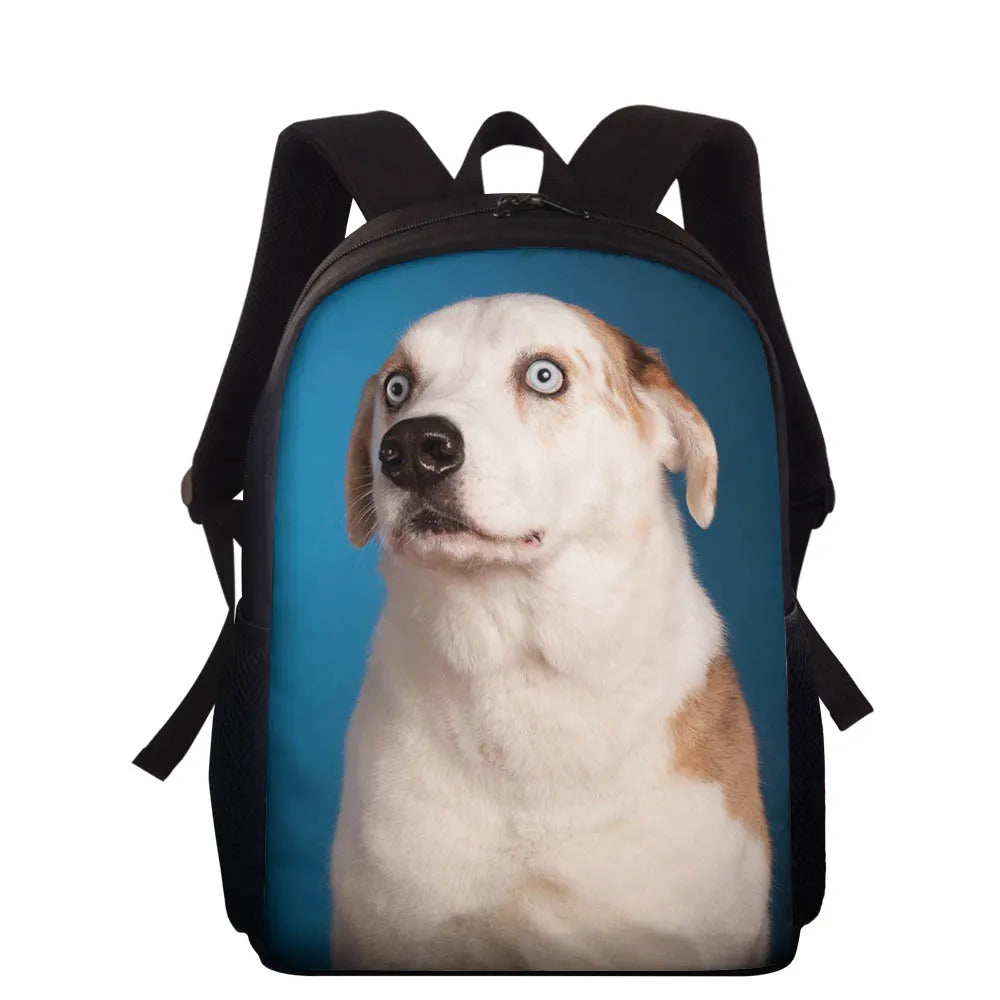 Kids Cartoon Dog Puppy Backpack For Girls Boys