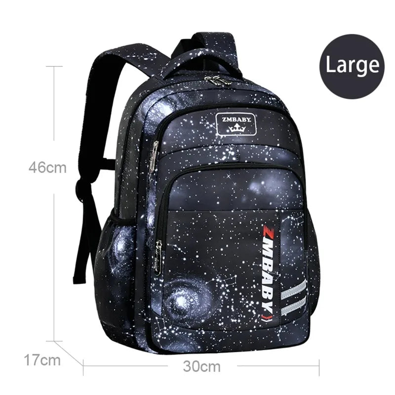 Kids Orthopedic School Backpack Waterproof Book Bag