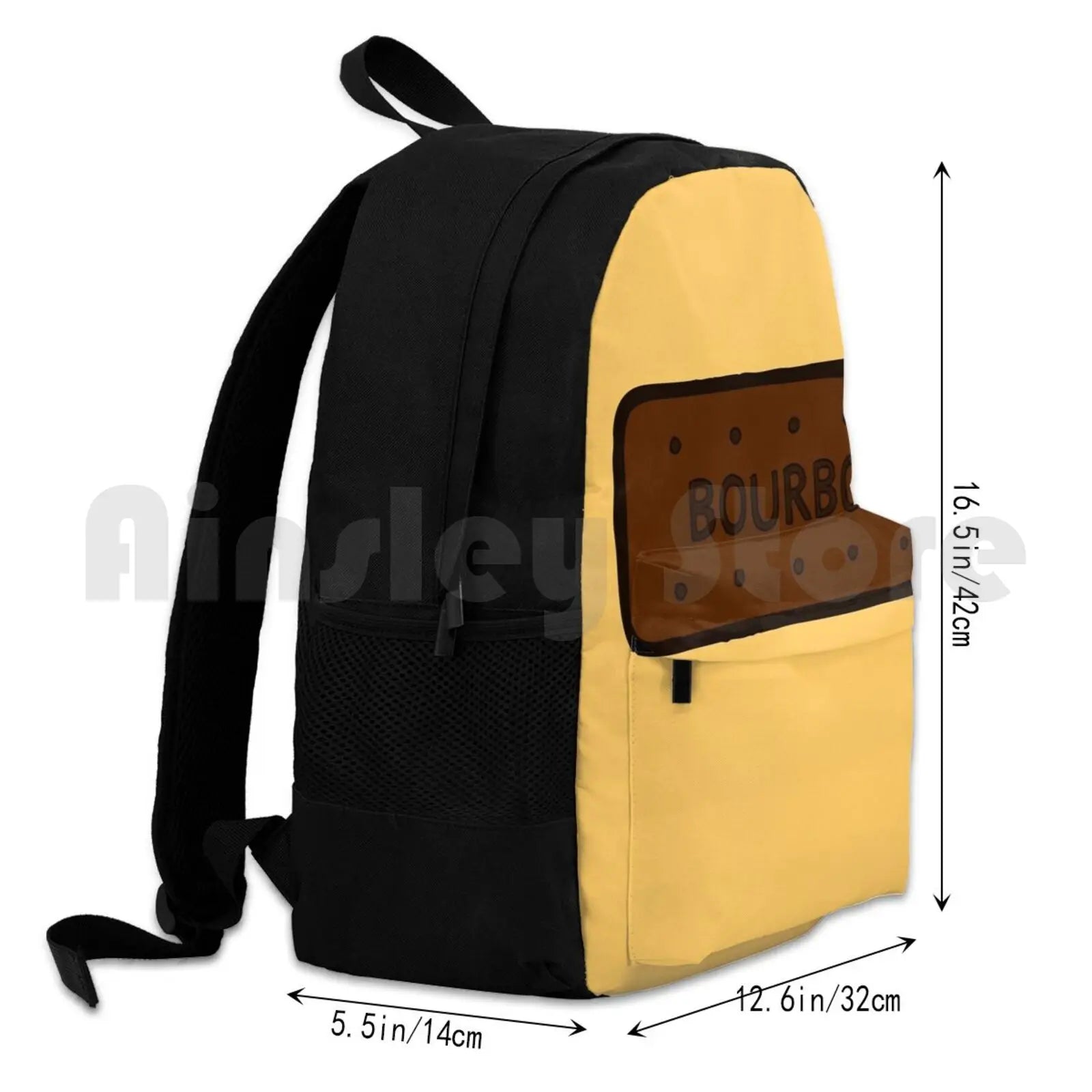 Chocolate Bourbon Biscuit Hiking Backpack Waterproof Camping Travel