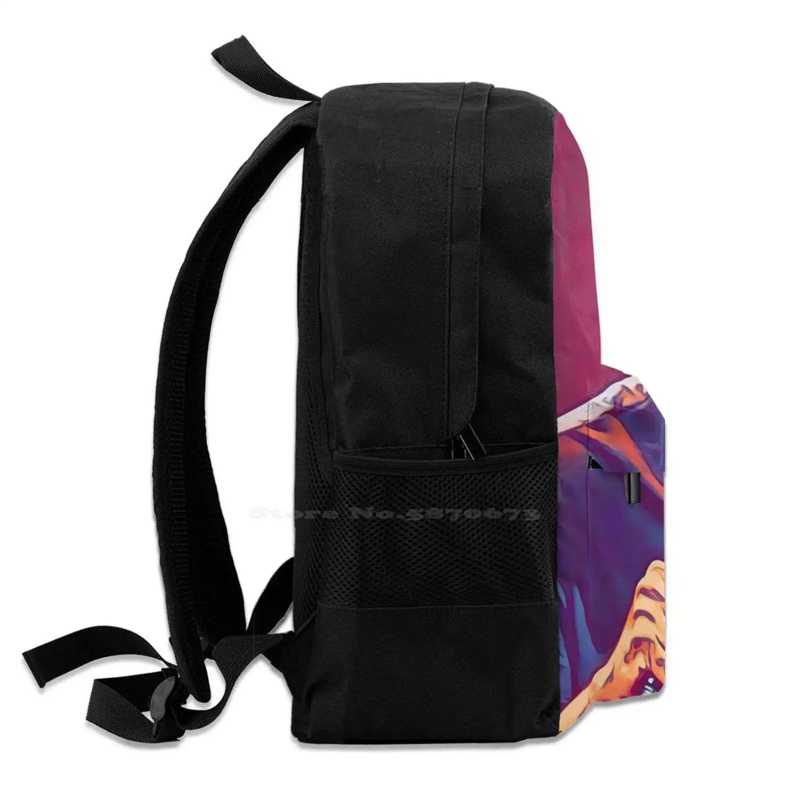 Chris Rock School Bag Big Capacity Backpack Laptop 15 Inch Stand Up Comedy