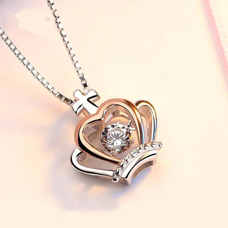 Cubic Zircon Pendant Necklace for Women