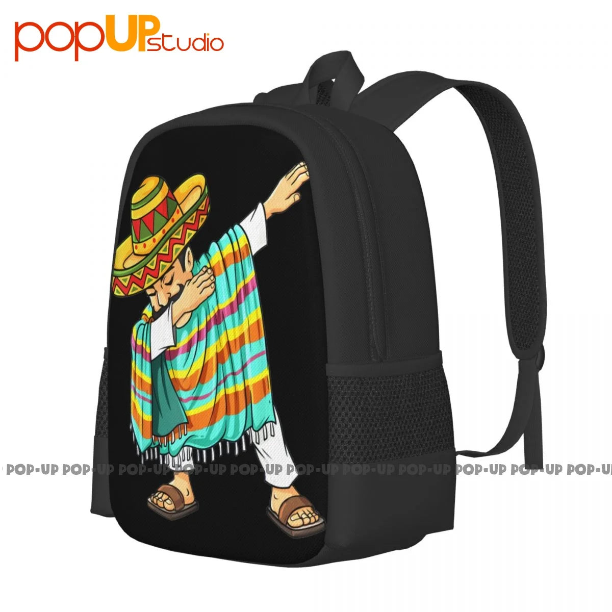 Cinco De Mayo Poncho Sombrero 3D Printing School Sport Bag