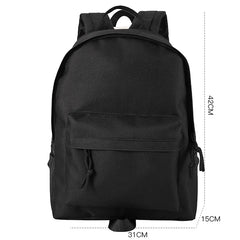 Nylon Travel Men Backpack Large Capacity School Bag Basic Casual Laptop