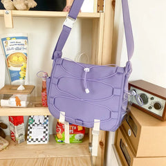 Lovely Pink ItaBag Shoulder Bag Girls Transparent Waterproof Soft Clear