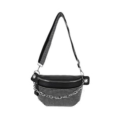 Classic Leather Women Bag Outdoor Casual Chest Bags Retro Women Shoulder Waist B
