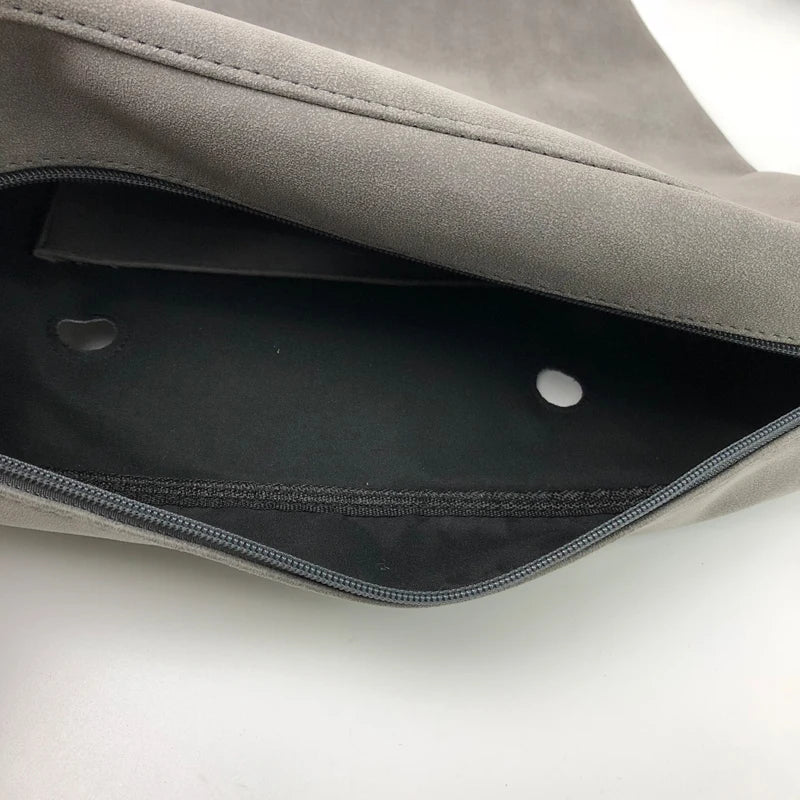 Cashemere PU Inner Lining Zipper Pocket for O Bag Handbag