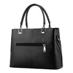 Pure PU Leather Tassel Tote Bag for Mom's Birthday