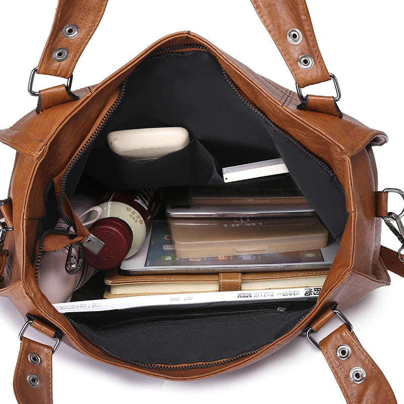 Vintage Women Lady Shoulder Bag Crossbody Handbag Tote Purse Briefcase