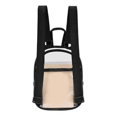 Clear Backpack Durable Visible Cosmetic Bag for Men Women Sporting Events
