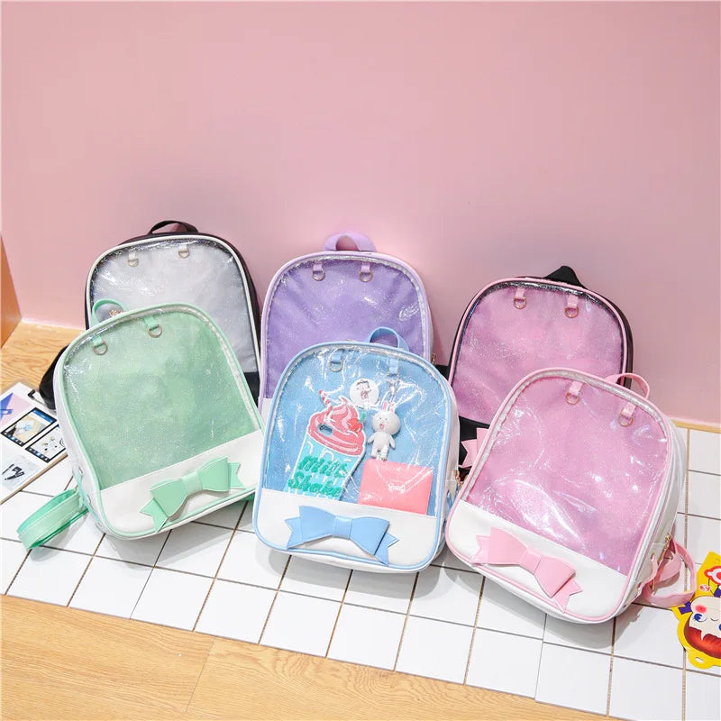 Clear Women Backpack Itabags Bags Japanese Bag School backpack for Teenage Girls