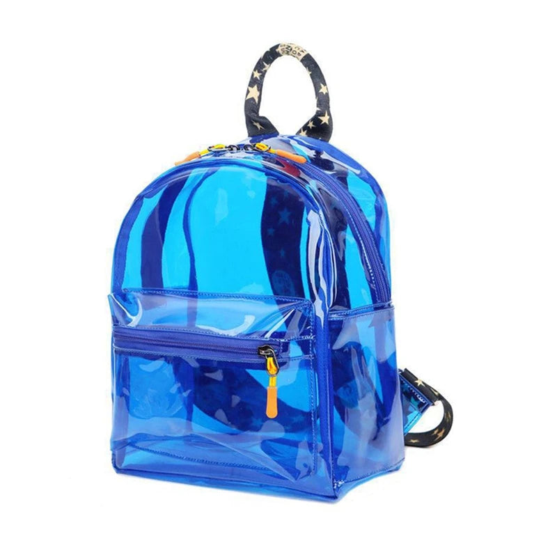 Clear PVC Backpack for Boys Girls